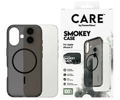 Panzer Glass CARE by PanzerGlass Aukščiausios klasės miesto tyrinėtojo dėklas su juodu MagSafe, skirtas iPhone 17 - Juodas