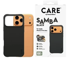 CARE by PanzerGlass Stilingas Samba MagSafe dėklas, skirtas iPhone 17 Pro Max - Juodas