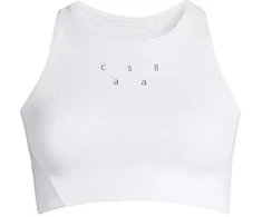 CASALL Iconic ilgo kirpimo sportinė liemenėlė, balta