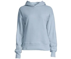 CASALL Natūraliai dažyta terry medžiagos Hoody mėlyna