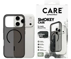 CASE BY PanzerGlass Aukščiausios klasės miesto tyrinėtojo dėklas su juodu MagSafe, skirtas iPhone 17 Pro - Juodas