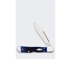 Case Rogers Mini Copperlock Nerūdijančio Plieno Mėlynas Peilis