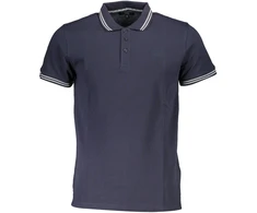 CAVALLI CLASS POLO KRÓTKI RĘKAW MĘSKI Mėlynas