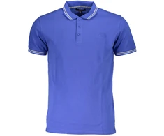 CAVALLI CLASS POLO KRÓTKI RĘKAW MĘSKI Mėlynas