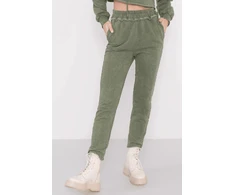 Chaki spalvos sportinės kelnės