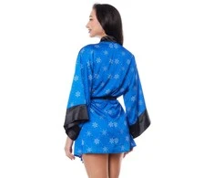 Chalatas Aster Robe Mėlynas