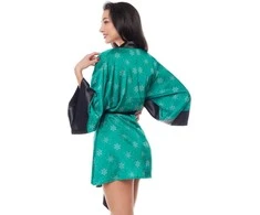 Chalatas Aster Robe Žalias