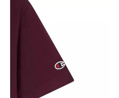 Champion moteriški marškinėliai trumpomis rankovėmis, bordo spalvos 118382 RS522