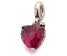 Charms-zawieszka Pandora ME Złamane serce 792524C01 su czerwonym kryształem