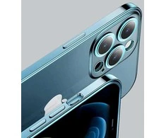 Chery veidrodinis dėklas, skirtas iPhone 13 Pro , metalinis rėmelis, sidabrinės spalvos (JR-BP908 sidabrinis)