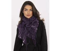 Chustka-AT-CH-S-893.70P-ciemny violetinė