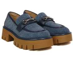 Ciemnoniebieskie mokasyny moterims Michael Kors 49S6CRFP3D