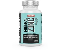 Nutrend Cinko Chelatas 15mg 100 Kapsulių