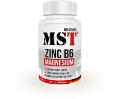 MST Cinkas + Magnesium + B6 60 veganiškų kapsulių