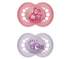 Mam Baby MAM 850714 Original 6+ Planet Love mergaitės čiulptukas