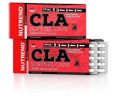 Nutrend CLA minkštosios kapsulės 60 vnt. - 640 mg svorio metimui