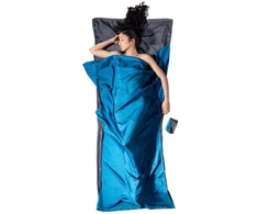 Cocoon TravelSheet stačiakampis miegmaišis Cotton Mėlyna