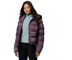 Columbia Amaze Puff striukė su gobtuvu 2133714609 violetinė L