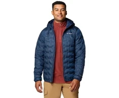 Columbia Delta Ridge II Pūkinė striukė su gobtuvu 2086222464 Tamsiai mėlyna L