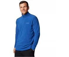 Columbia Klamath Range II pusiau užsegamas Fleece 1352472441 Mėlyna L