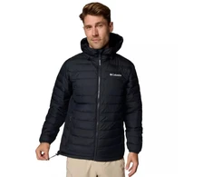 Columbia Powder Lite II striukė su gobtuvu 2086944010 Juoda L