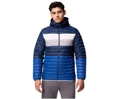 Columbia Powder Pass striukė su gobtuvu 2134131433 Mėlyna L
