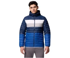 Columbia Powder Pass striukė su gobtuvu 2134131433 Mėlyna L