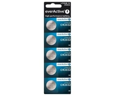 CR2032 everActive baterija, 5 vnt. pakuotė