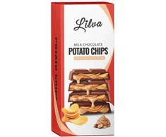 CREAM Lilva Potato Chips Milk Chocolate Milk Hazelnut Kreminis flavor 90g x 12 pcs x 12 display (TR)