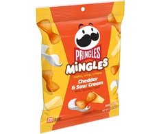CREAM Pringles Mingles Cheddar &amp; Sour Kreminis Flavor 56g x6 (USA)