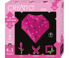 Piatnik Mokomasis rinkinys CREATTO LOVE 9+
