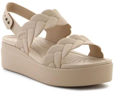 "Crocs Brooklyn Woven Low Wedge W" 209977-212 sandalai