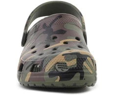 CROCS CLASSIC CAMOUFLAGE CLOG K ARMY Žalias/MULTI 211879-3TC