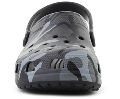 CROCS CLASSIC CAMOUFLAGE šlepetės juoda/pilka 211936-0DD
