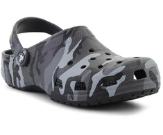 CROCS CLASSIC CAMOUFLAGE šlepetės juoda/pilka 211936-0DD