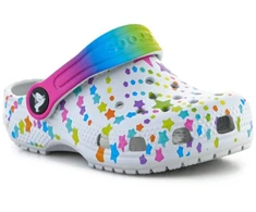 CROCS CLASSIC DISCO DANCE PARTY CLOG T SHIMMER/MULTI FLOPS 208096-0ZT