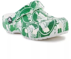 Crocs Classic Duke Print Clog K Jr 210007-3WH klumpės