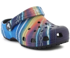 Crocs Classic Meta Scape Clog T basutės, tamsiai mėlynos/įvairiaspalvės, 208456-4LF