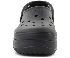 CROCS CLASSIC STACKED klumpės, juoda spalva, 211355-060