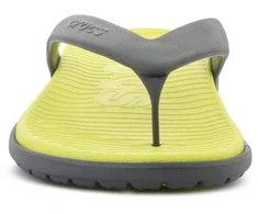 CROCS COAST FLIP šlepetės per pirštą, pilkos (slate pilka) / citrinos spalvos (citrus), 212035-0GG