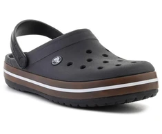 CROCS CROCBAND GUM klumpės, juodos, 212756-001