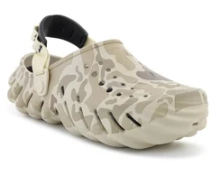 CROCS ECHO DUCK CAMO klumpės, kaulo/juoda spalva 211981-2YJ
