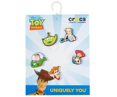 „Crocs Jibbitz“ „Žaislų istorija“ 5 vnt. smeigtukų rinkinys 10009670
