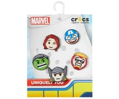 Crocs Jibbitz™ Marvel Avengers jaustukų 5 pakuotės ženkliukai 10010006