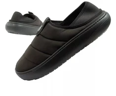 Crocs vyriškos šlepetės Classic Puff Galingumas juodos su pašiltinimu