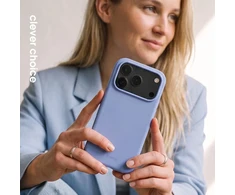 Crong Color Cover Magnetic mėlynas dėklas iPhone 18 Pro / 17 Pro