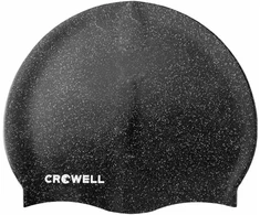 Crowell Recycling Perlės Silikoninė Plaukimo Kepuraitė, Juoda, Sk. 1