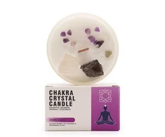 - Crown Chakra - krištolinė žvakė