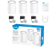 Ausinės Cudy AX3000 Wi-Fi 6 tinklinės sistemos 2.5G sprendimas