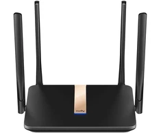 CUDY LT500D_EU LAN 10/100 AC1200 dviejų dažnių Wi-Fi Mesh 4G LTE Cat.4 maršrutizatorius su SIM kortelės lizdu